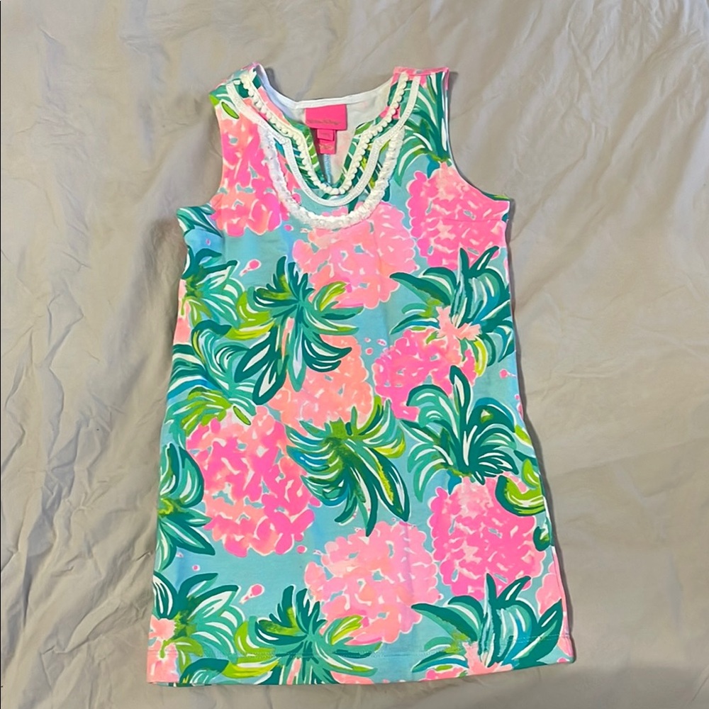 Lily Pulitzer Colorful Floral Sleeveless Dress